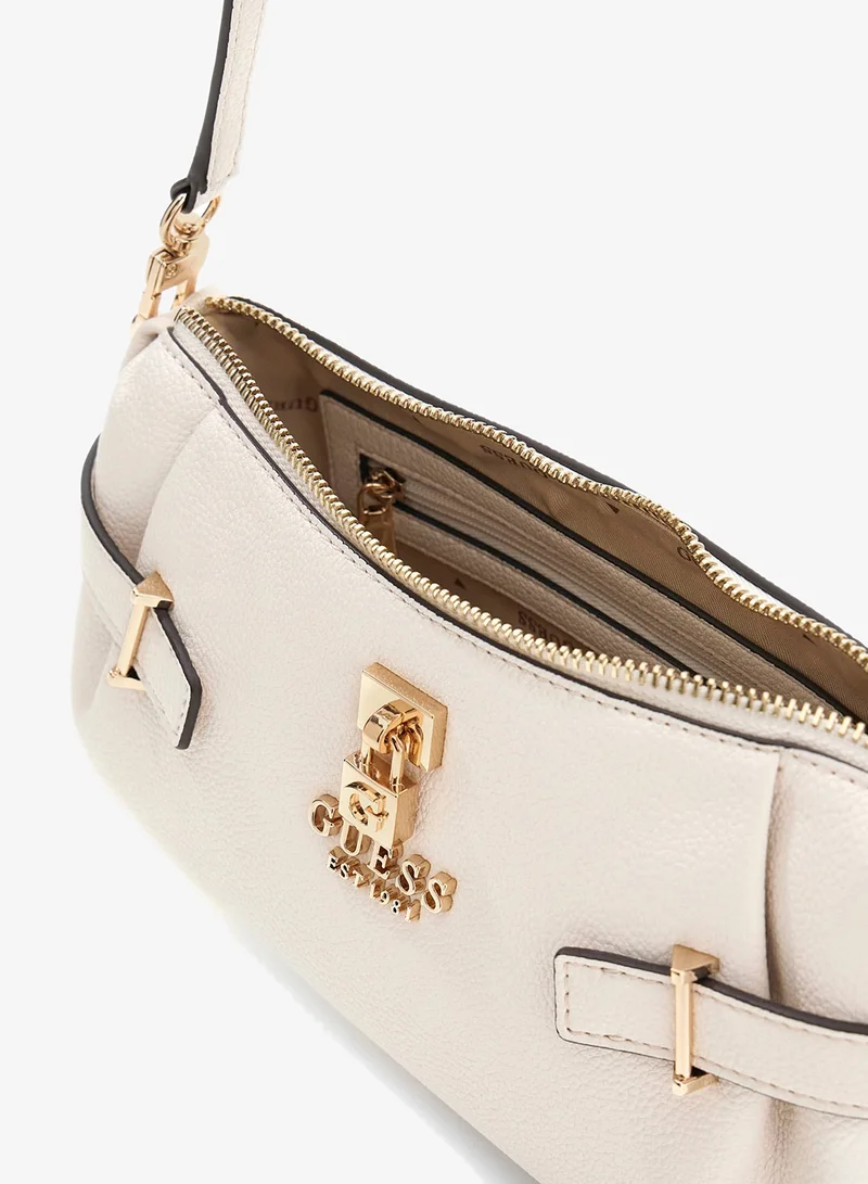 GUESS  Yesba Top Zip Mini Shoulder Bag for Women | Best Price UAE